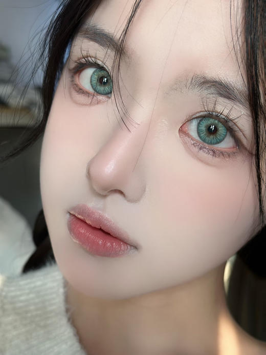 <月抛大直径>SUMMERBABY-蛇目绿-14.5mm【0-800度 无525/575】 商品图4