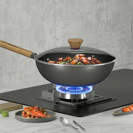 康巴赫无涂层防锈炒锅32cm 商品图6