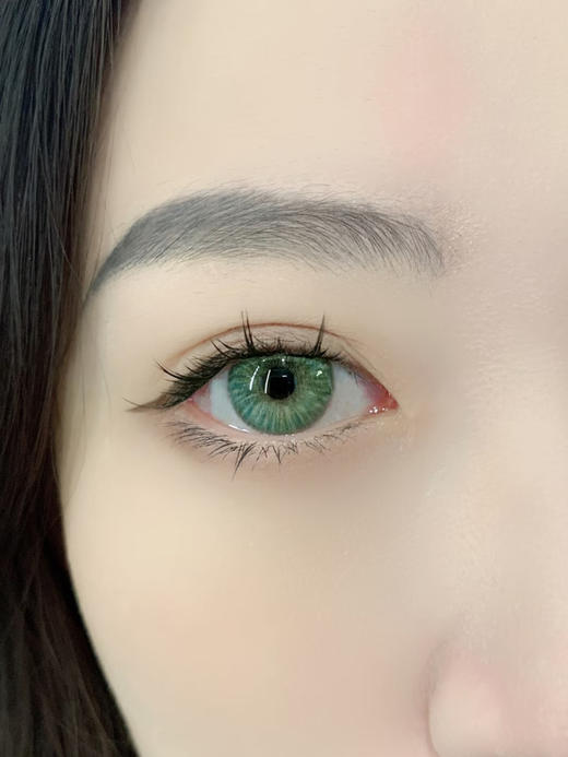 <月抛大直径>SUMMERBABY-蛇目绿-14.5mm【0-800度 无525/575】 商品图9