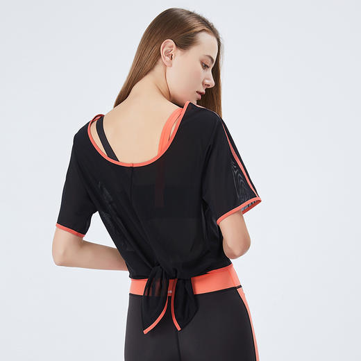 卡益短袖上衣K03395女士瑜伽服健身服 商品图4