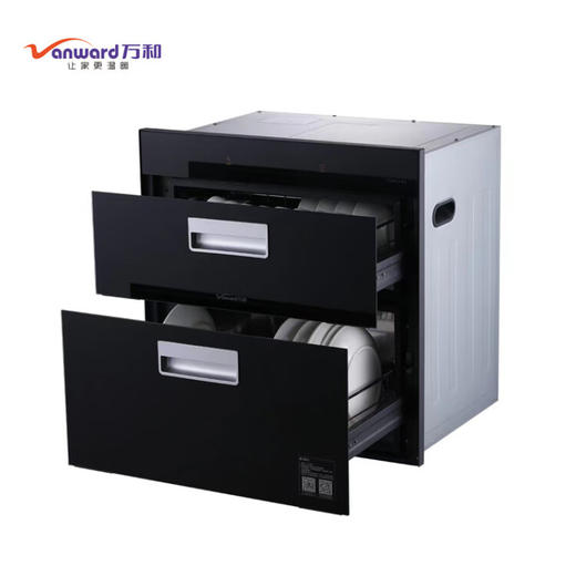 万和（Vanward）90L黑晶钢化玻璃 高温消毒 嵌入式消毒柜 ZTD90E-5S 商品图4