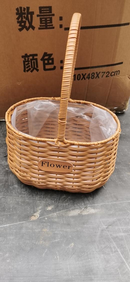 椭圆编织花篮 商品图0