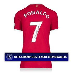 21/22赛季曼联C罗签名球员版球衣