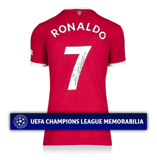 21/22赛季曼联C罗签名球员版球衣 商品图0