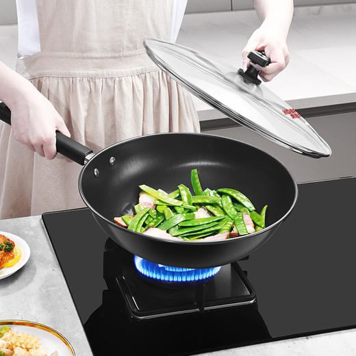 康巴赫坚玖精铁炒锅32cm 商品图5