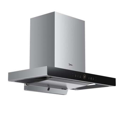 美的(Midea)家用吸油烟高温蒸汽洗欧式T型抽油烟触摸顶吸易清洁排烟 蒸汽洗欧式T型 CXW-260-B87P 商品图3