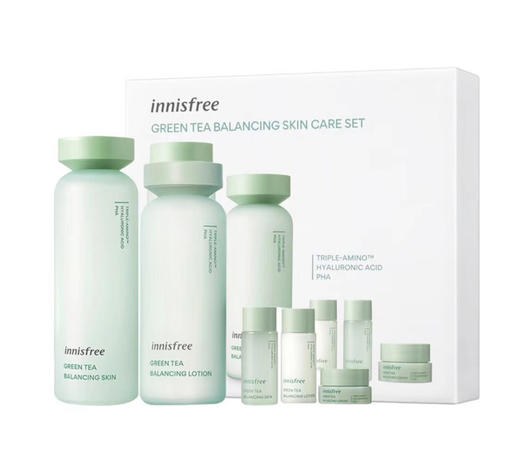 innisfree悦诗风吟绿茶平衡保湿套装 商品图1