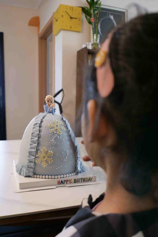 ELSA 艾莎公主哎八寸，戚风蛋糕+水果 商品图4