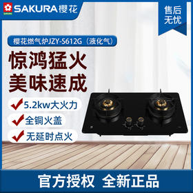 樱花燃气炉JZY-S612G（液化气）