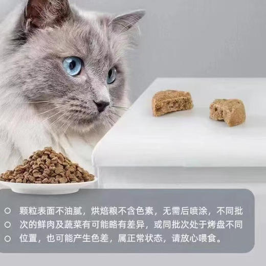 鲜朗猫粮低温烘焙猫粮鸡肉味全期全阶猫粮线下款4.8kg/袋 商品图3