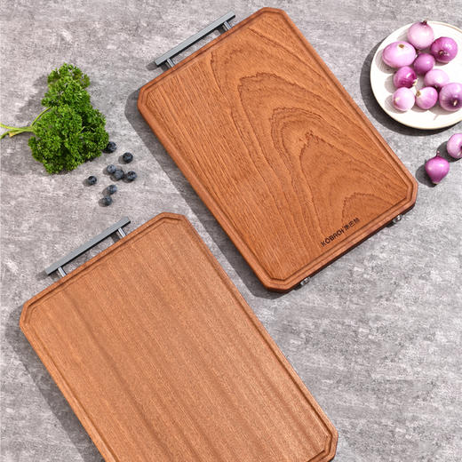 【芒果优选】康巴赫乌檀木整木菜板 商品图9