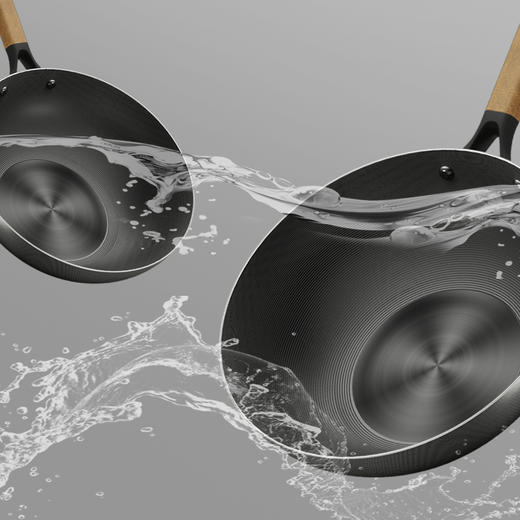 康巴赫无涂层防锈炒锅32cm 商品图7