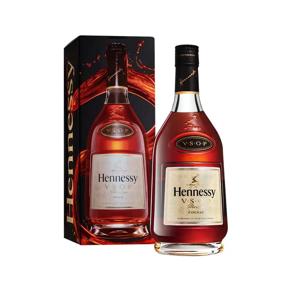 轩尼诗 Hennessy·VSOP 干邑白兰地 40度 350ml/700ml/1000ml 法国原装进口洋酒 送礼 自饮 商务宴请