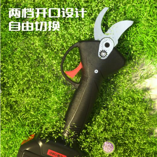 得力DL582020无刷锂电修枝剪20V25mm(红) 商品图2