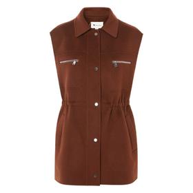 2楼米茜尔-绵羊毛桑蚕丝马甲