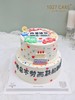 1027CAKE | 双层  退休蛋糕 商品缩略图1