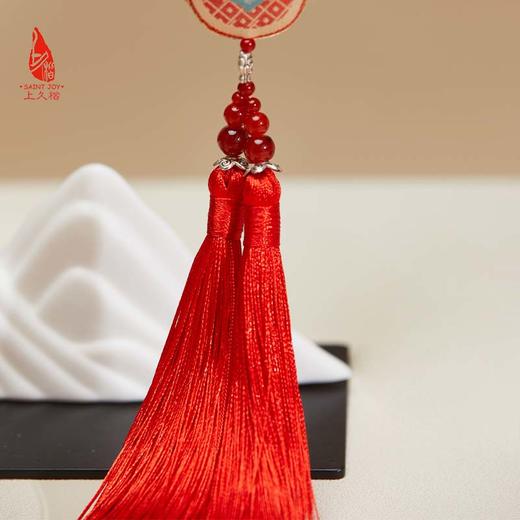 SAINTJOY/上久楷 宋锦挂件  诸柿大吉  SPS22A04 商品图6