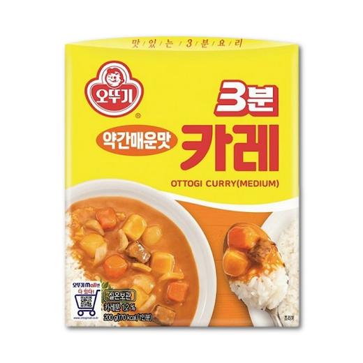 오뚜기 3분카레약간매운맛200g 商品图0
