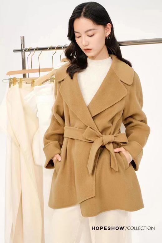 红袖89222410819双面呢大衣 商品图0