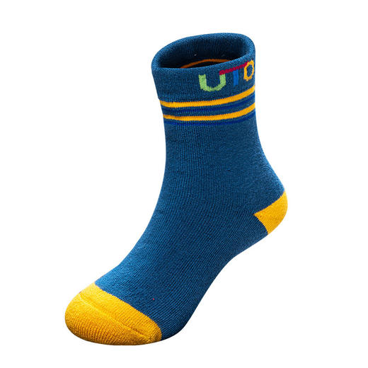 UTO/悠途coolmax儿童运动袜排汗透气毛圈袜加厚保暖户外徒步中邦袜 商品图3