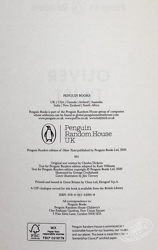 预售 【中商原版】企鹅阅读第6级 雾都孤儿 ELT分级读物 Penguin Readers Oliver Twist 英文原版 Charles Dickens 查尔斯 狄更斯 商品图4