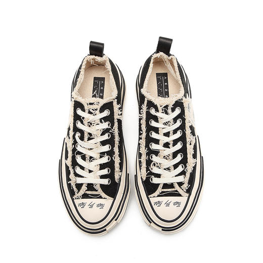 【授权商品】吴建豪xvessel官网乞丐鞋硫化鞋潮流明星联名同款低帮帆布鞋 商品图2