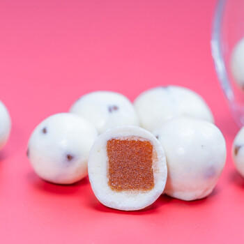 新边界 酸奶山楂球400g 休闲零食山楂果山楂丸夹心零食 商品图0