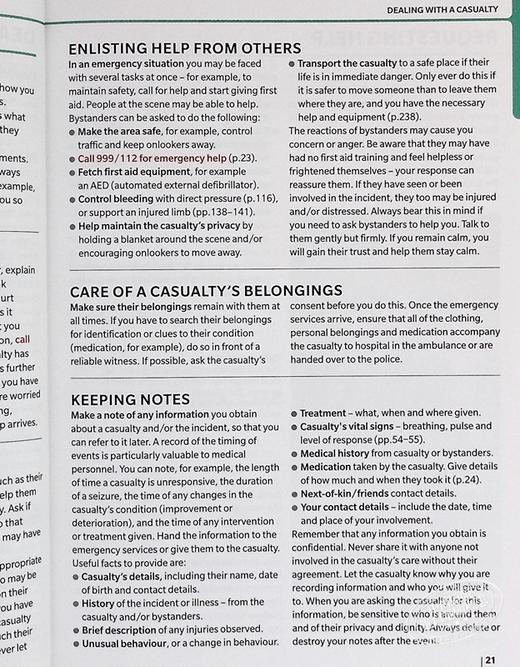 【中商原版】DK急救手册第11版 First Aid Manual 11th Edition 英文原版 英国红十字会 Voluntary Aid Societies 商品图8