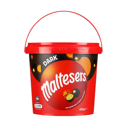 澳洲麦提莎麦芽脆心黑巧克力球450g/牛奶巧克力465g 香脆入口回忆入心 轻巧无负担 042904/044979 商品图4