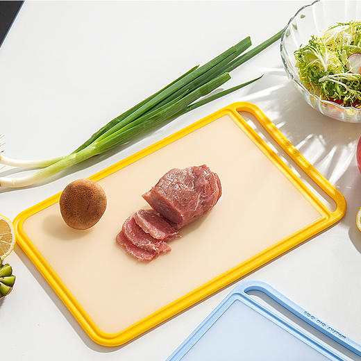 RHL-00108-003 独角犀Rhinolife 韩国进口PE分类砧板 果味黄 商品图4