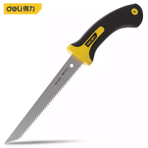 得力DL6005鸡尾锯175mm(黄) 商品图0