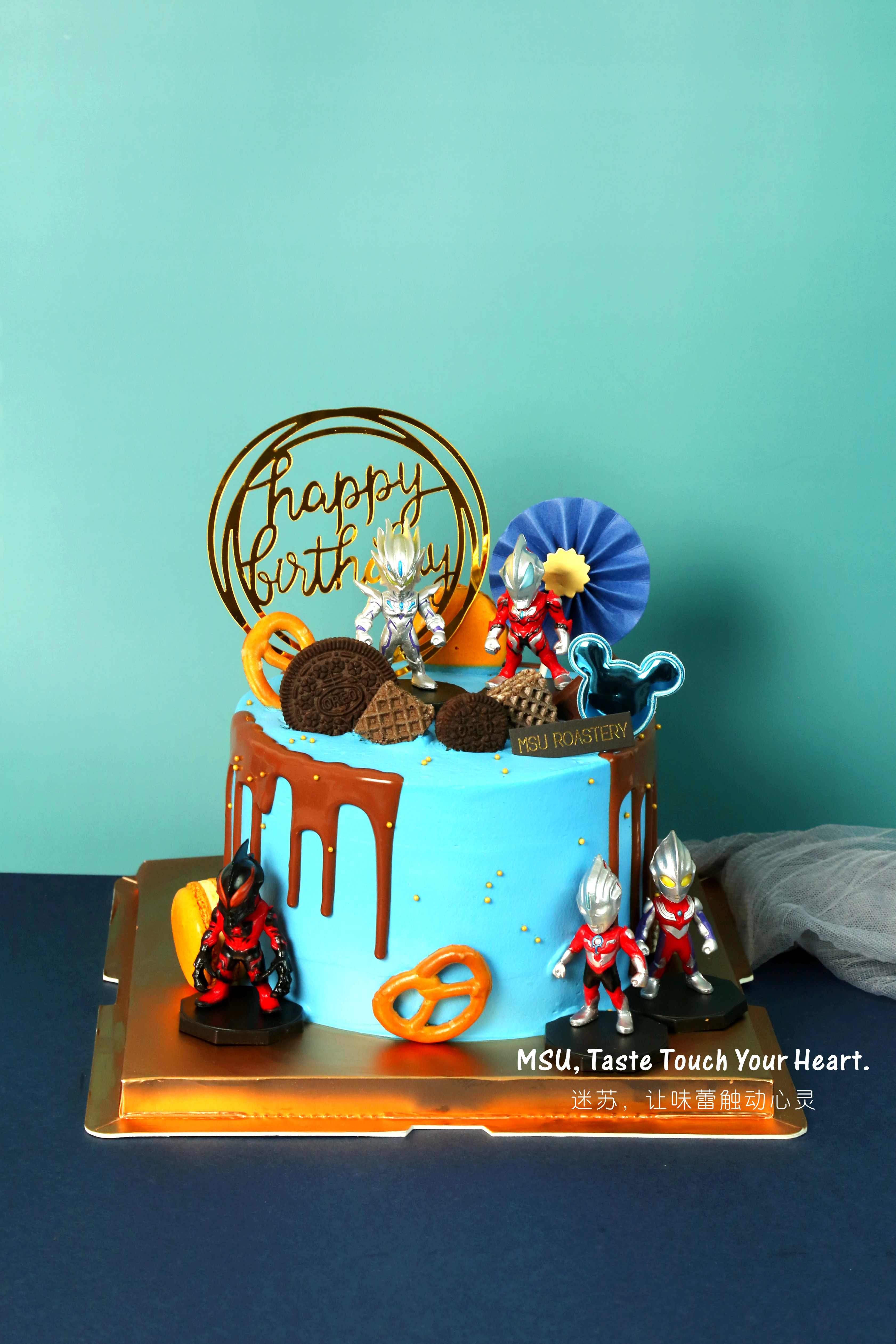 迷你奥特曼蛋糕