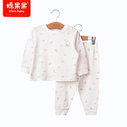 棉果果商场同款春季新品男女童套头套装140-160码内衣家居服睡衣套装2件套M101302223185 商品图1