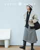 PETIT SCHAN小闪 CLO#160 waltz 圆舞曲 日本进口双面磨毛棉麻半身裙极简主义法式伞裙 商品缩略图10