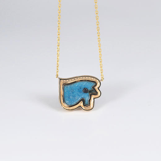 古埃及费昂斯荷鲁斯眼“星眉”锁骨链 商品图1