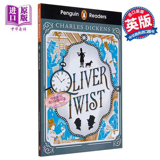 预售 【中商原版】企鹅阅读第6级 雾都孤儿 ELT分级读物 Penguin Readers Oliver Twist 英文原版 Charles Dickens 查尔斯 狄更斯 商品图0