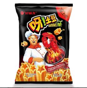 好丽友呀土豆脆脆星麻辣小龙虾味70g