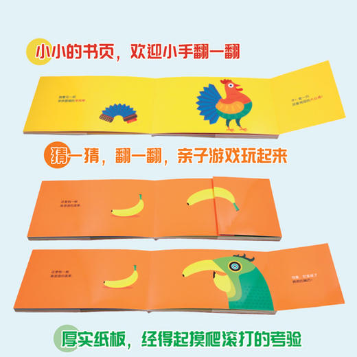《变,变,变！》（2册装/全8册装）幼龄宝宝颜色认知、联想记忆、举一反三的互动性绘本（0-3岁） 商品图3