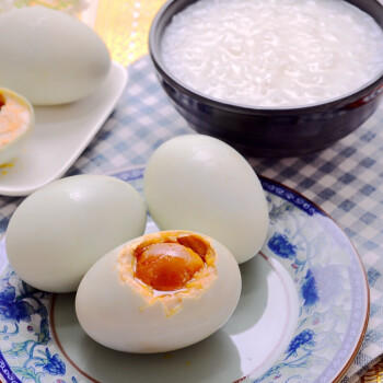 名渔湾咸海鸭蛋礼盒65g*20枚1300g  沙香流油 开袋即食 商品图0