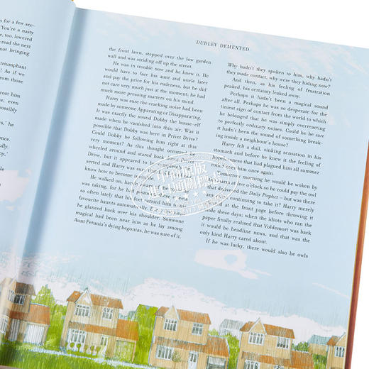 【中商原版】哈利波特精装彩绘插图版5 哈利波特与凤凰社 英文原版 哈利波特全彩绘本 吉姆凯 JK罗琳 Harry Potter the Order of The Phoenix 商品图4