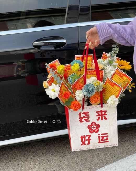 新年手提袋（3个/包）32*32*32 商品图5