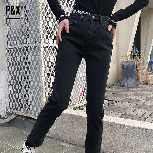 P&X设计师女装 2022冬季新款 牛仔裤 822410233B 商品图1