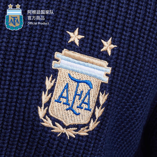 阿根廷国家队官方商品 | 新款毛衣开衫保暖舒适时尚潮流精致百搭 商品图2