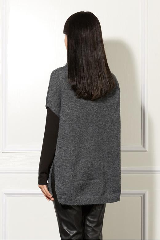 LNNNS 灰色简约针织上衣 11024 商品图1