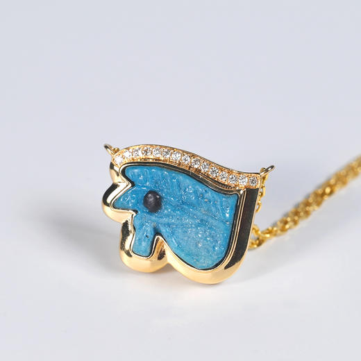 古埃及费昂斯荷鲁斯眼“星眉”锁骨链 商品图3