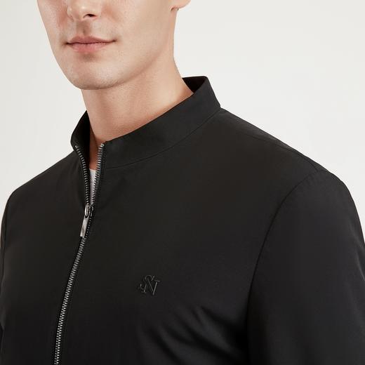 【特价】柒牌男装夹克春季新款青年立领外套休闲男士微弹纯120K70280	120K70280 商品图1