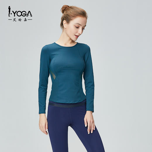 IYOGA瑜伽长袖无胸垫CX014 商品图1
