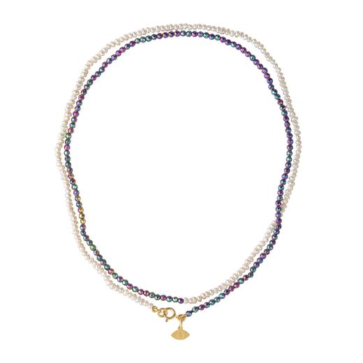 订购7周到｜Barbóra-Rainbow-炫彩棒棒糖 珍珠 长项链（两种戴法）［希腊设计师] 商品图0
