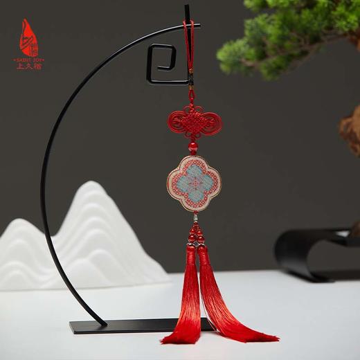 SAINTJOY/上久楷 宋锦挂件  诸柿大吉  SPS22A04 商品图0