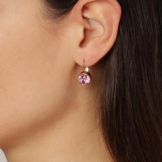 在途3周到｜Dyrberg Kern-Louise-浅玫瑰色 耳环（金色）［丹麦设计师］ 商品图1